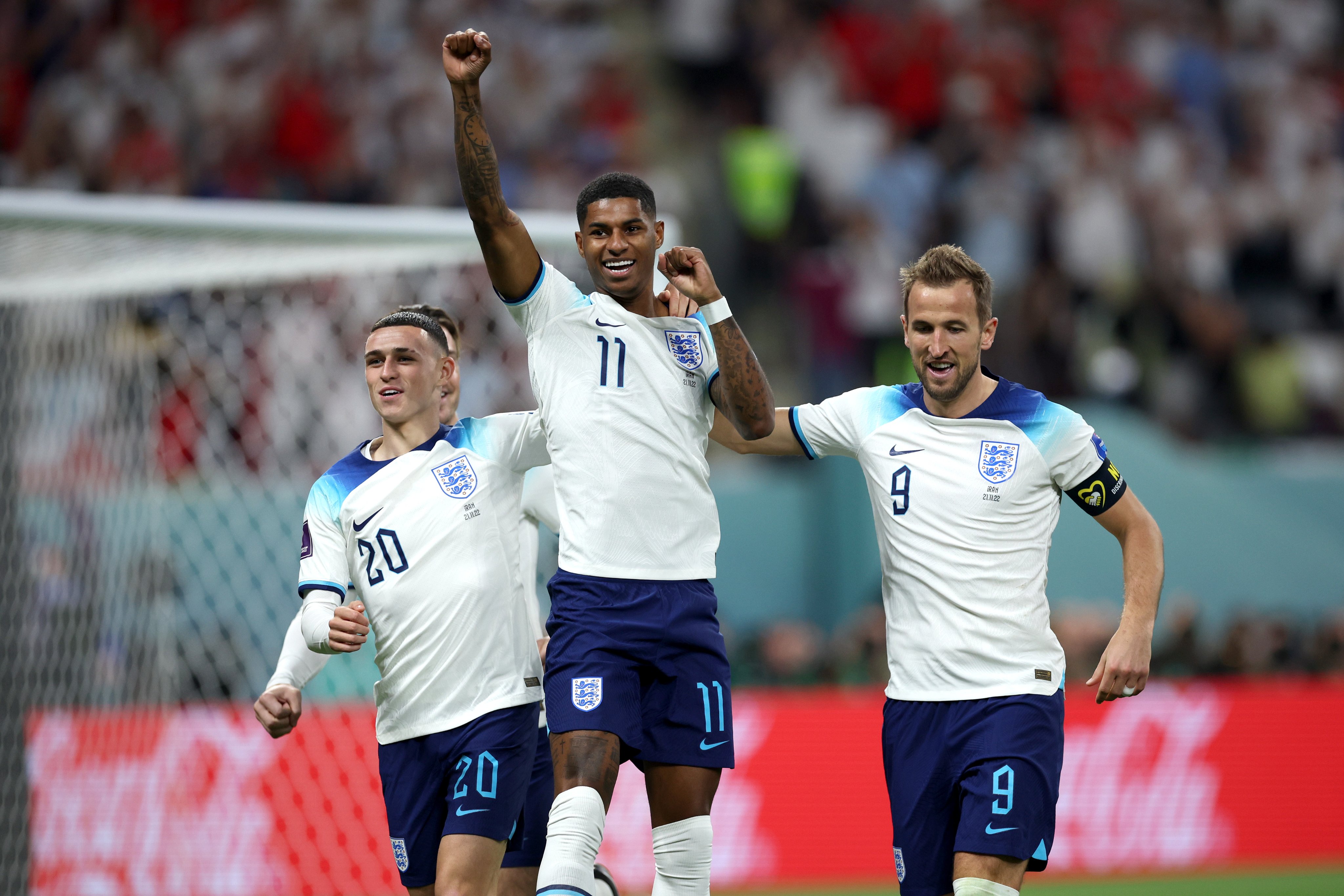 FIFA World Cup : इंग्लैंड ने ईरान को 6-2 से रौंदा, साका ने दागे 2 गोल
