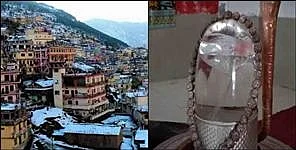 जोशीमठ भू धंसाव: शंकराचार्य मठ में दरारें, खंडित हुआ शिवलिंग, शिव मंदिर धंसा, खौफ का मंजर