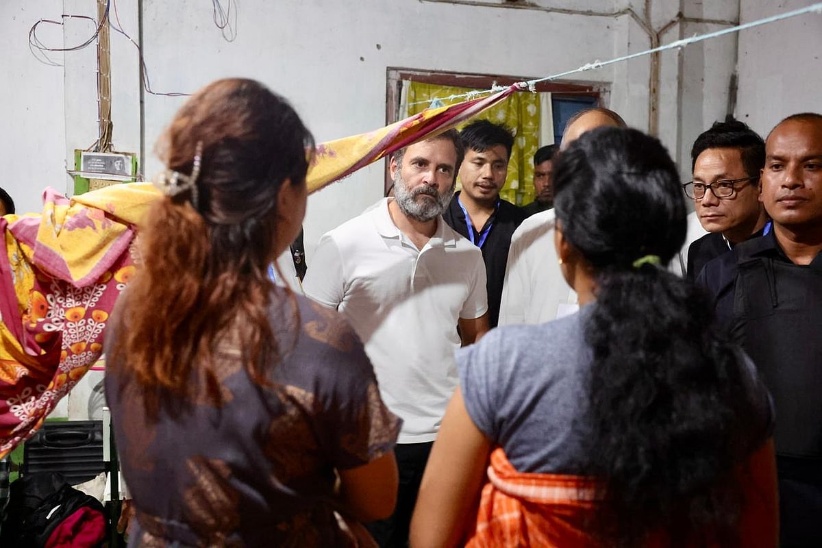 मणिपुर में पीड़ितों का दर्द जानने के बाद सिविल सोसाइटी से मिले राहुल गांधी,कहा…-After knowing the pain of the victims in Manipur, Rahul Gandhi met the civil society, said…