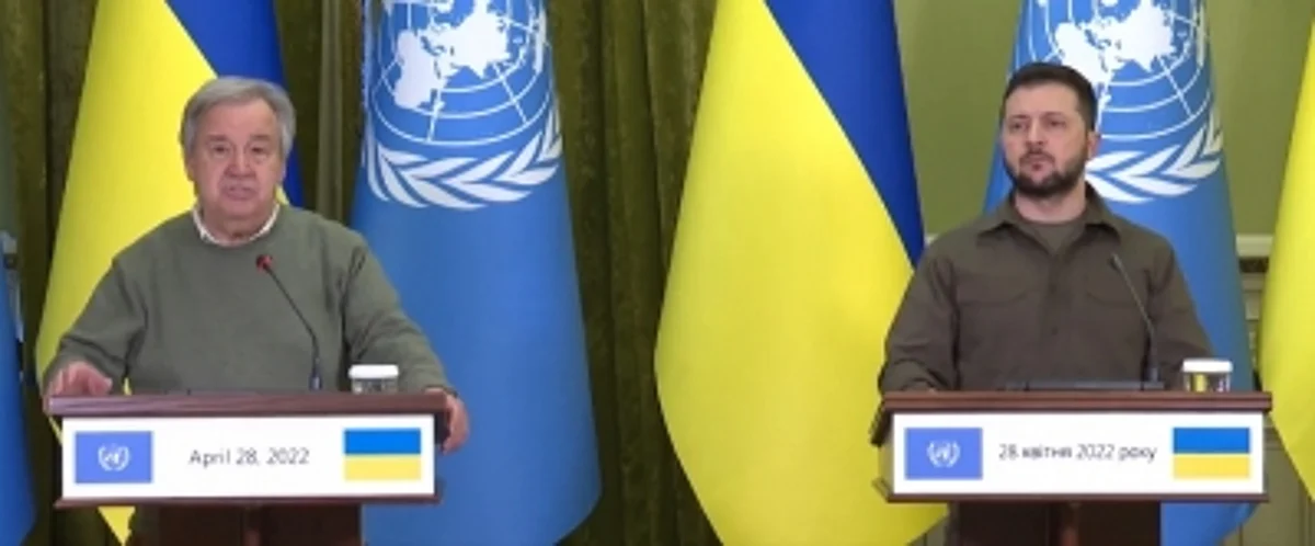 Guterres criticizes Security Council for failing to prevent the Ukraine-Russia war