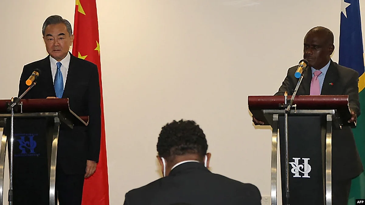 China's Foreign Minister Starts Pacific Tour in Solomons