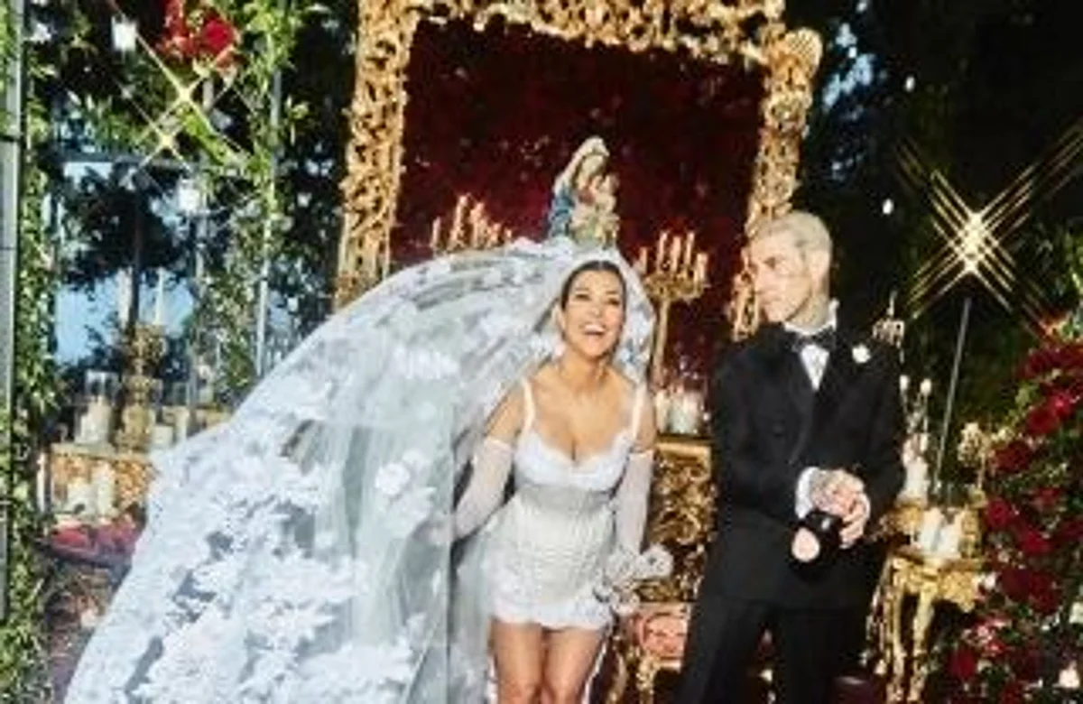 One of a kind wedding of Kourtney Kardashian & Travis Barker in Portofino, Italy