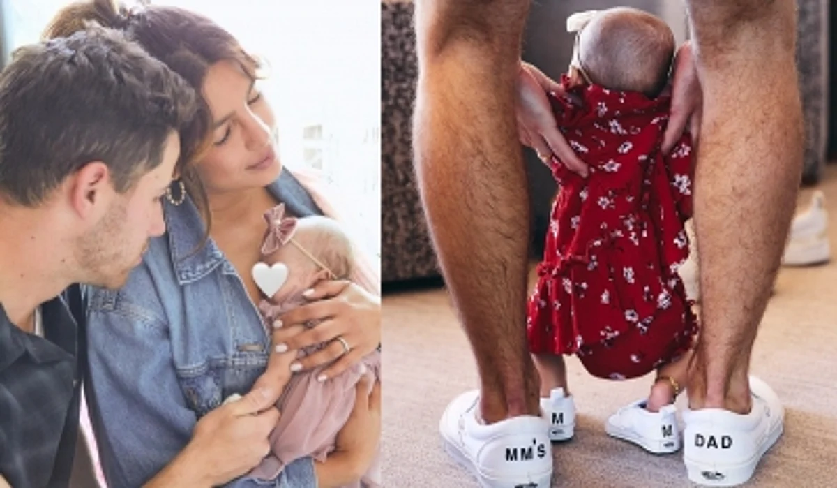 Priyanka shares picture of Twinning Father & daughter duo