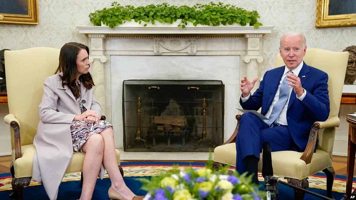 Biden Asks New Zealand's Ardern for Advice on Extremist Gun Violence