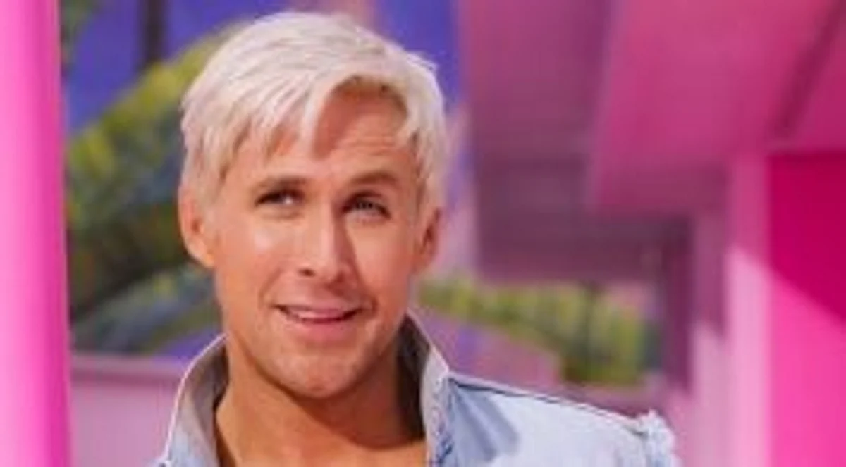 Ryan Gosling debuted as Ken in the Barbie film with blonde hair