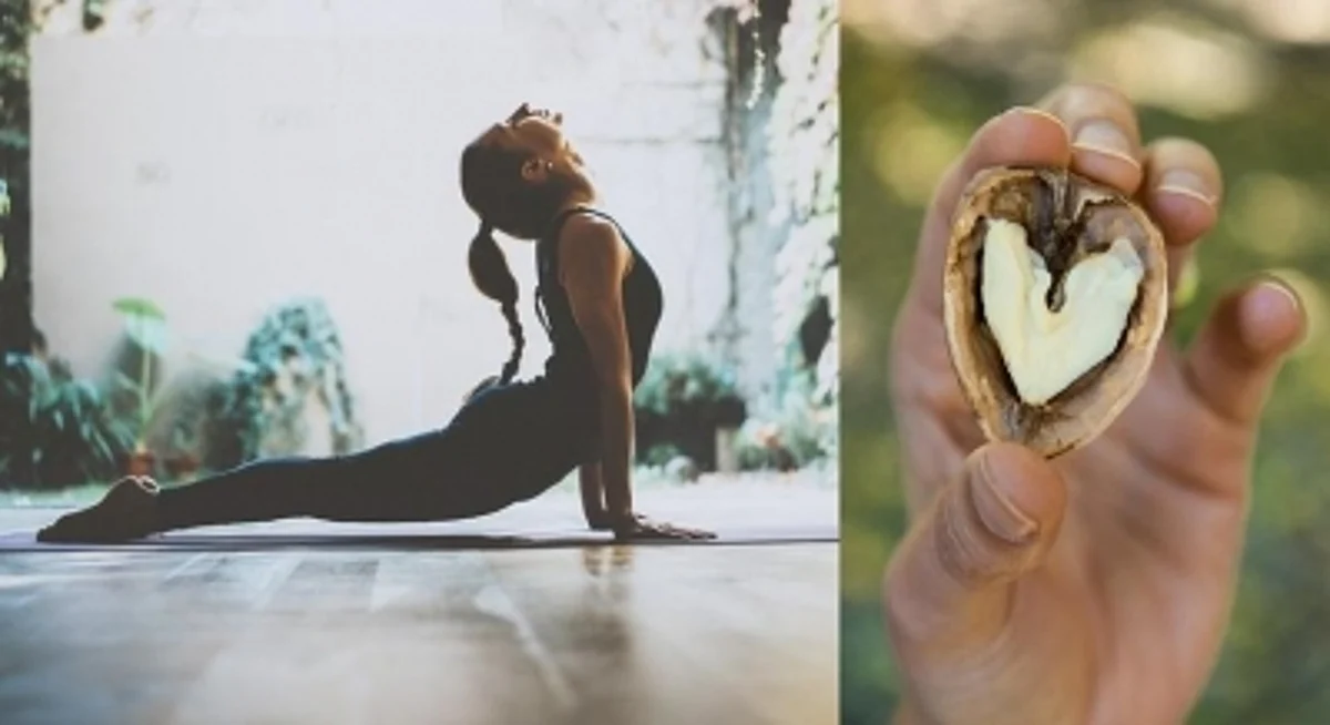 See why yoga & walnuts are your go-to health essentials