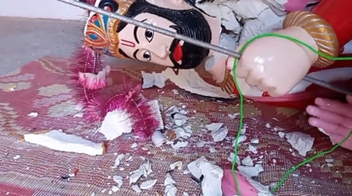Hindu temple destroyed in Karachi