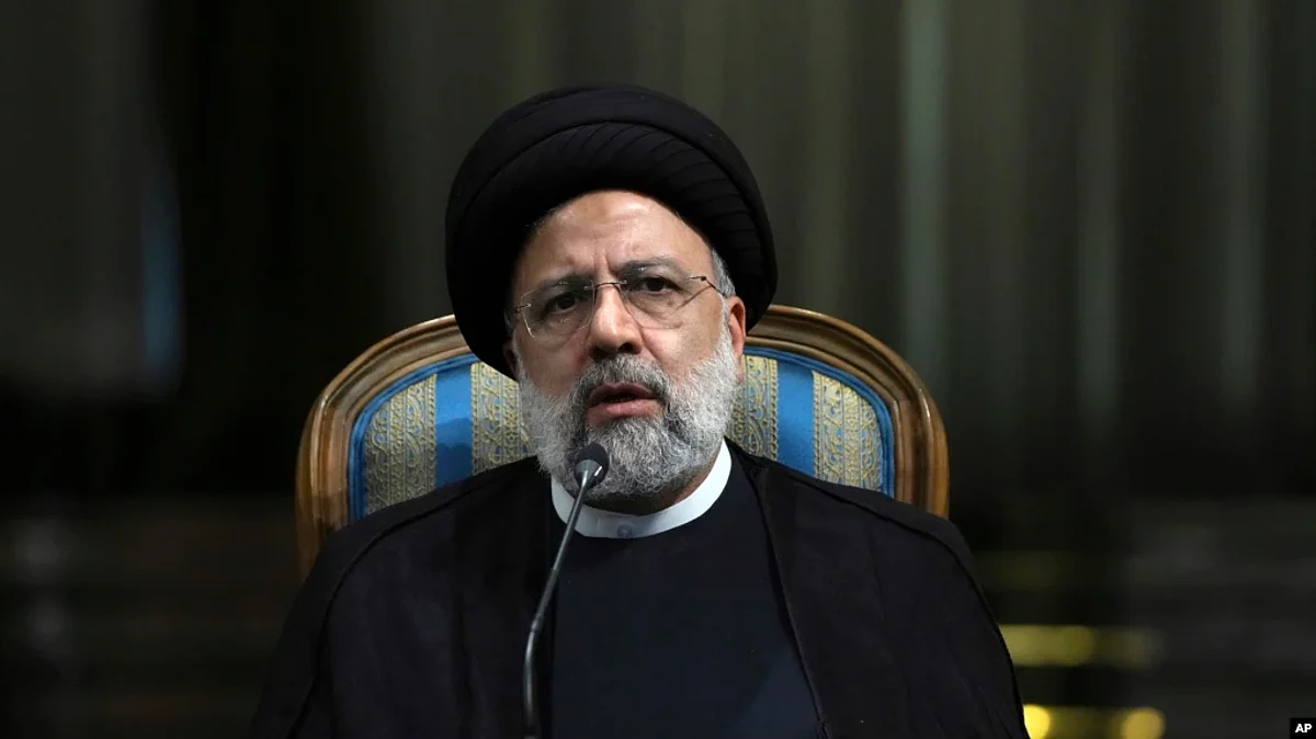 Iranian President Ebrahim Raisi.