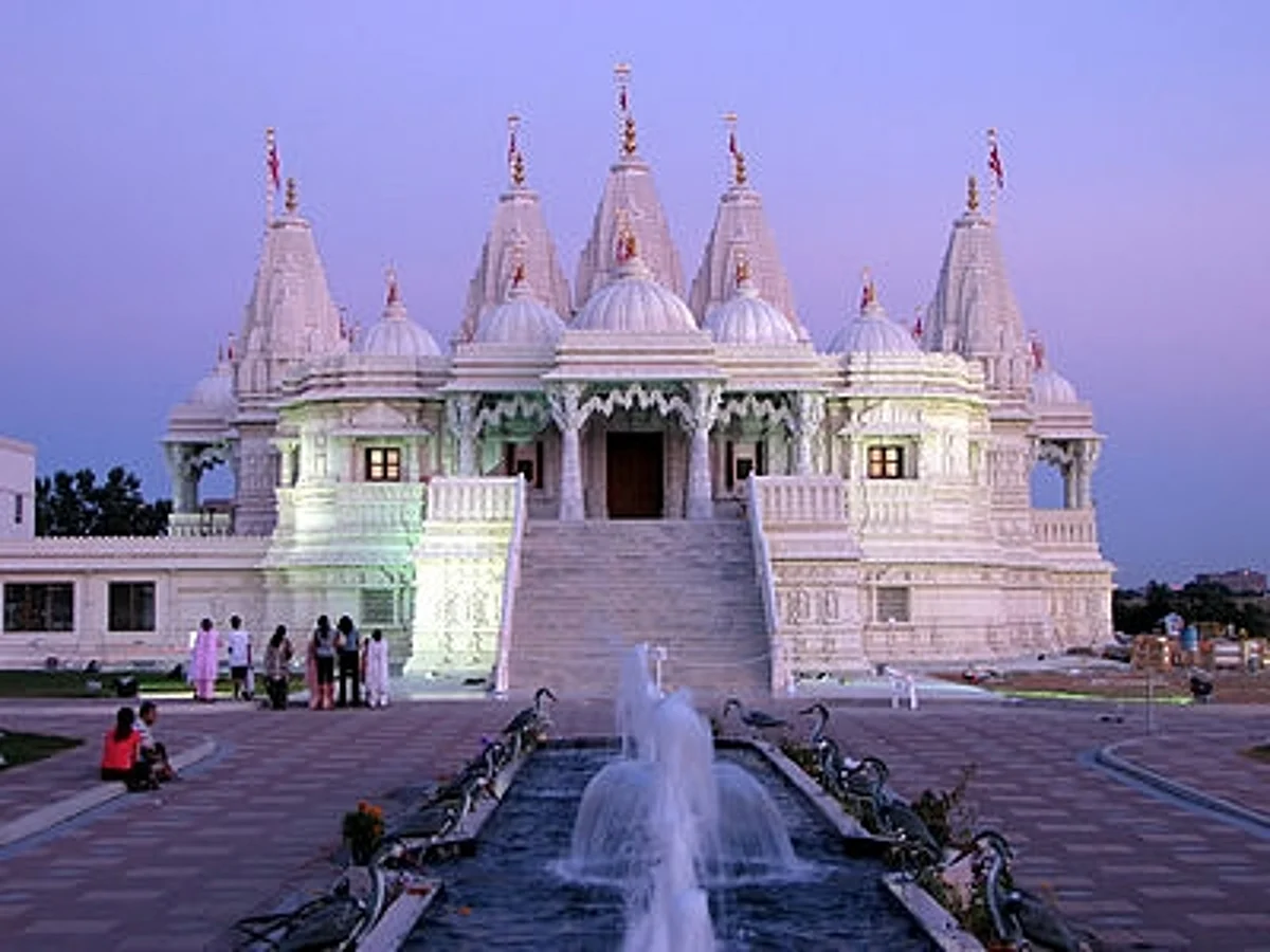 Recently, Canada has seen a rise in pro-Khalistan activities against the Indian diaspora. (Swaminarayan Temple in frame)