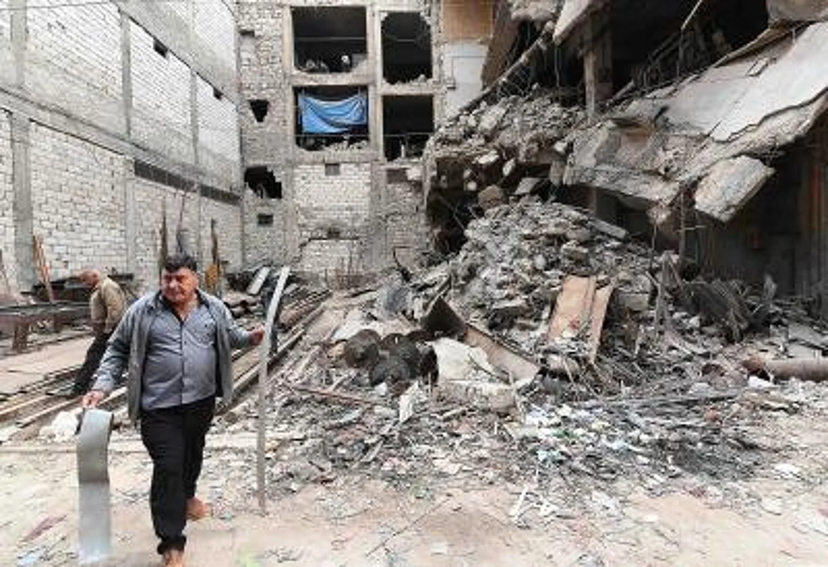 International airport of Syria's northern city of Aleppo. (IANS)