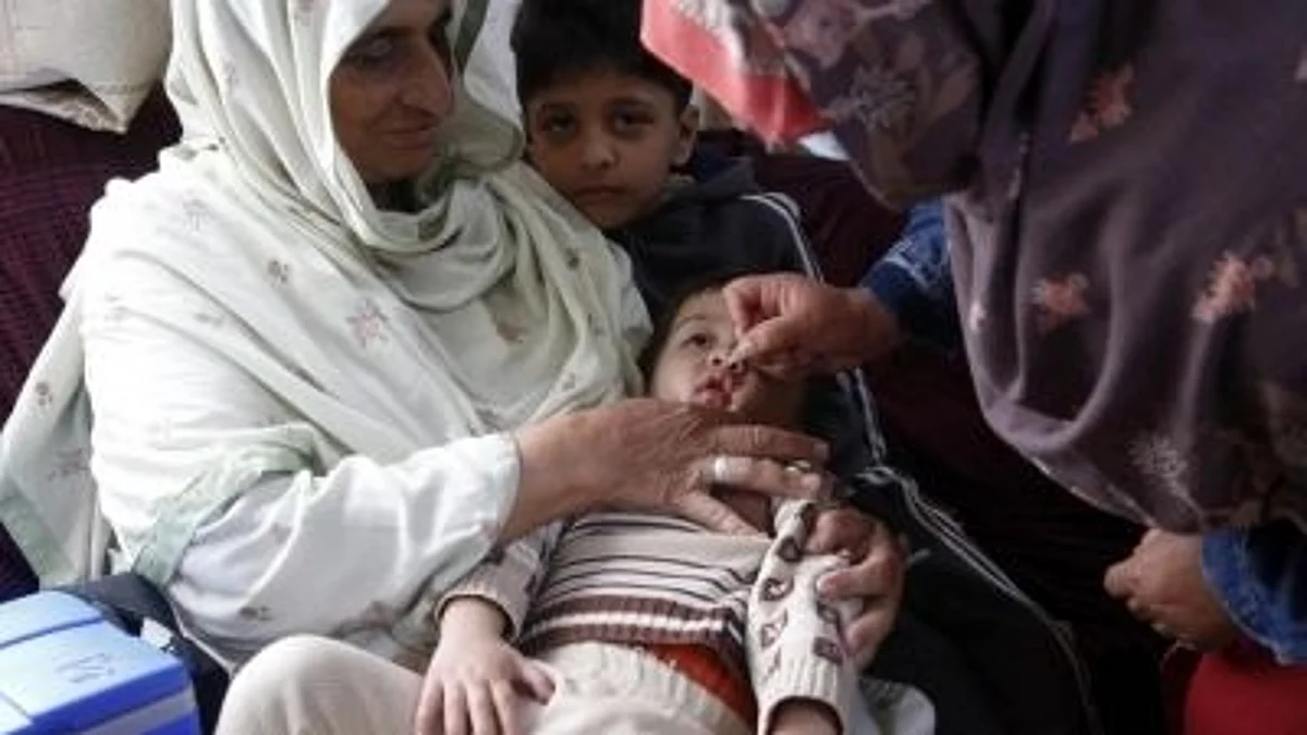 Pakistan is one of the few countries with the last remnants of polio virus.