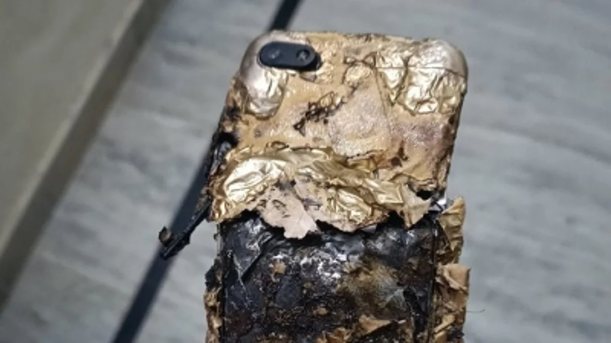 Redmi battery explosion (IANS)