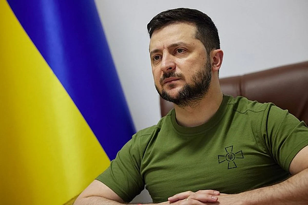 "Russia is turning the Kherson region into a zone without civilization," said Volodomyr Zelenskyy, President of Ukraine. (File Photo)