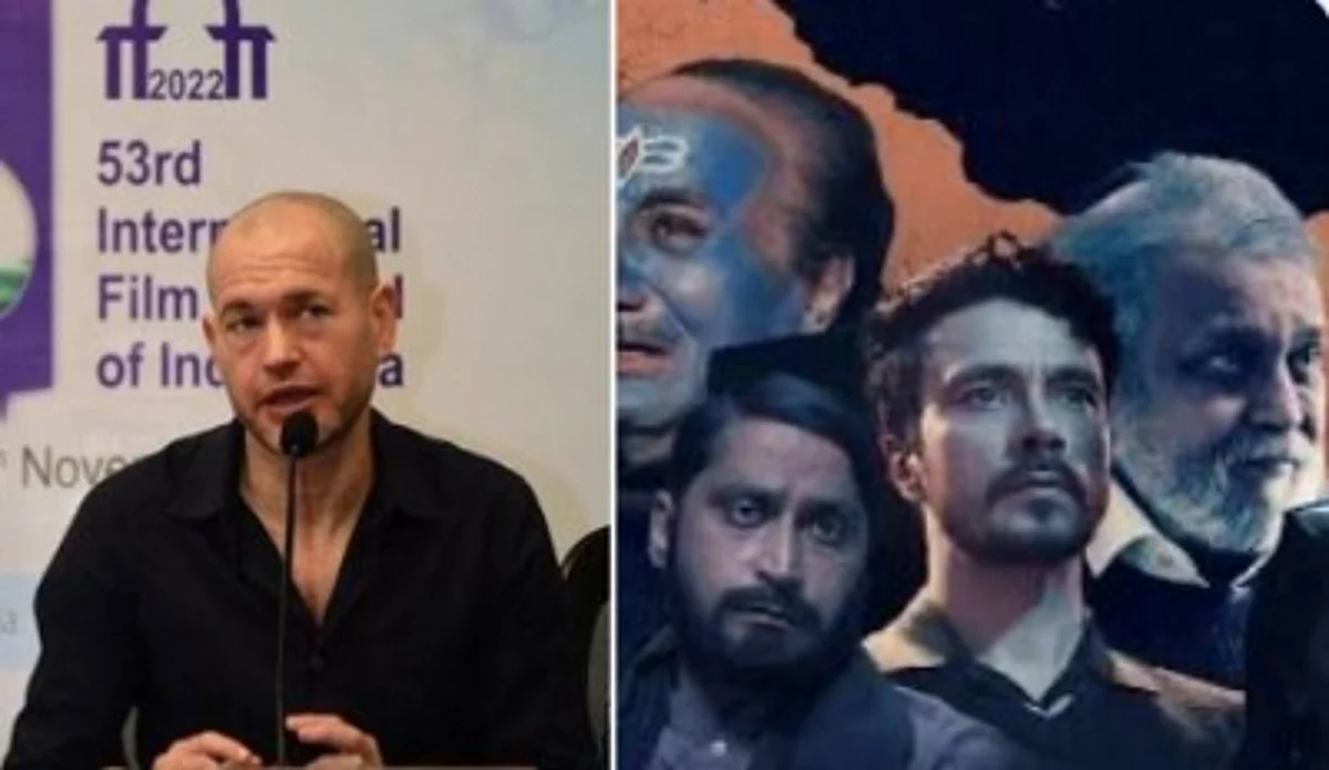 It all came crashing down on the closing evening, thanks to the couple of sentences spoken in the course of a speech by the jury chairman, Nadav Lapid, on 'The Kashmir Files', which was one of the 15 films in the competition section. (Nadav Lapid- Left)- IANS
