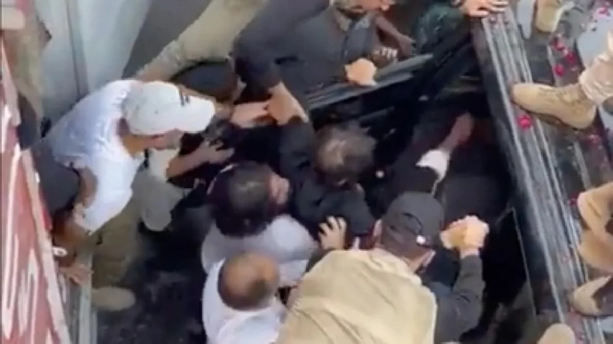 One of the assailants, they said, fired on Imran Khan's container from the roof of a nearby workshop, Samaa TV reported.