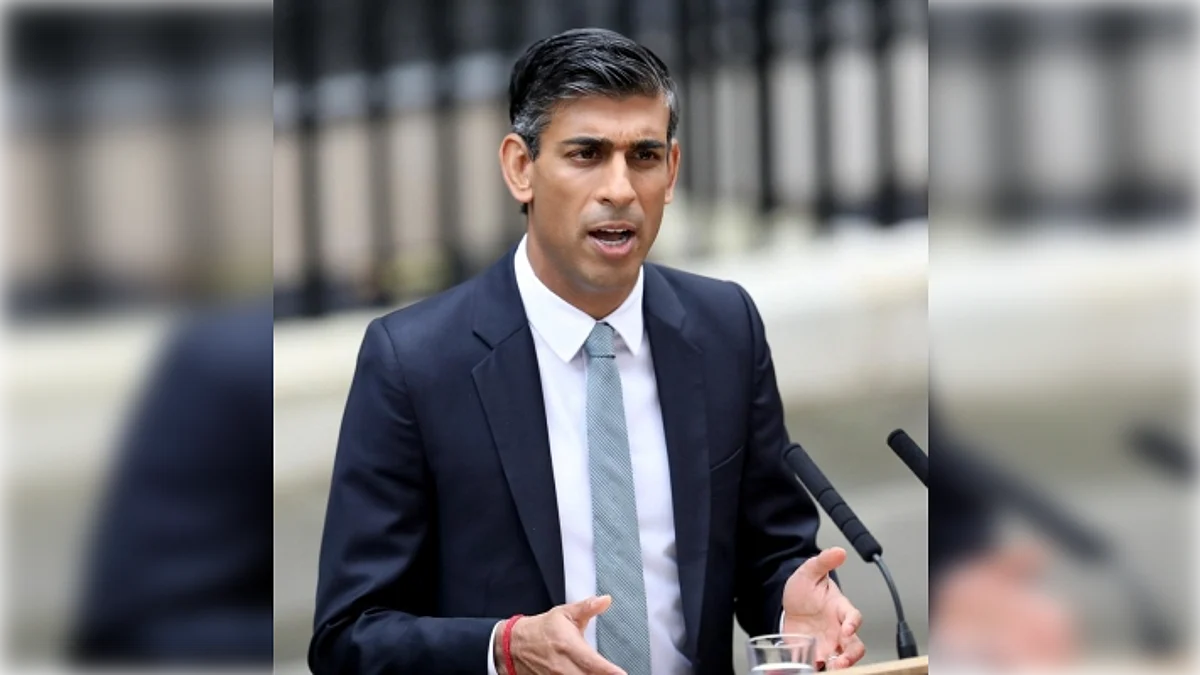 Rishi Sunak made the remarks while addressing Lord Mayor's Banquet in London on Monday. (File Photo)