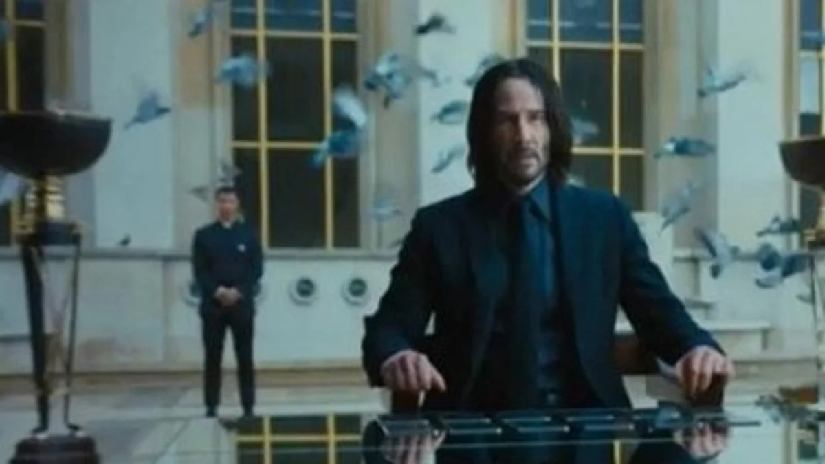 Keanu Reeves is back to doing what he's best suited for (pun very much intended) -- serving as the killing machine, driving his Mustang like a maniac, beating the s*** out of guys who dare cross his line.
(File Photo)