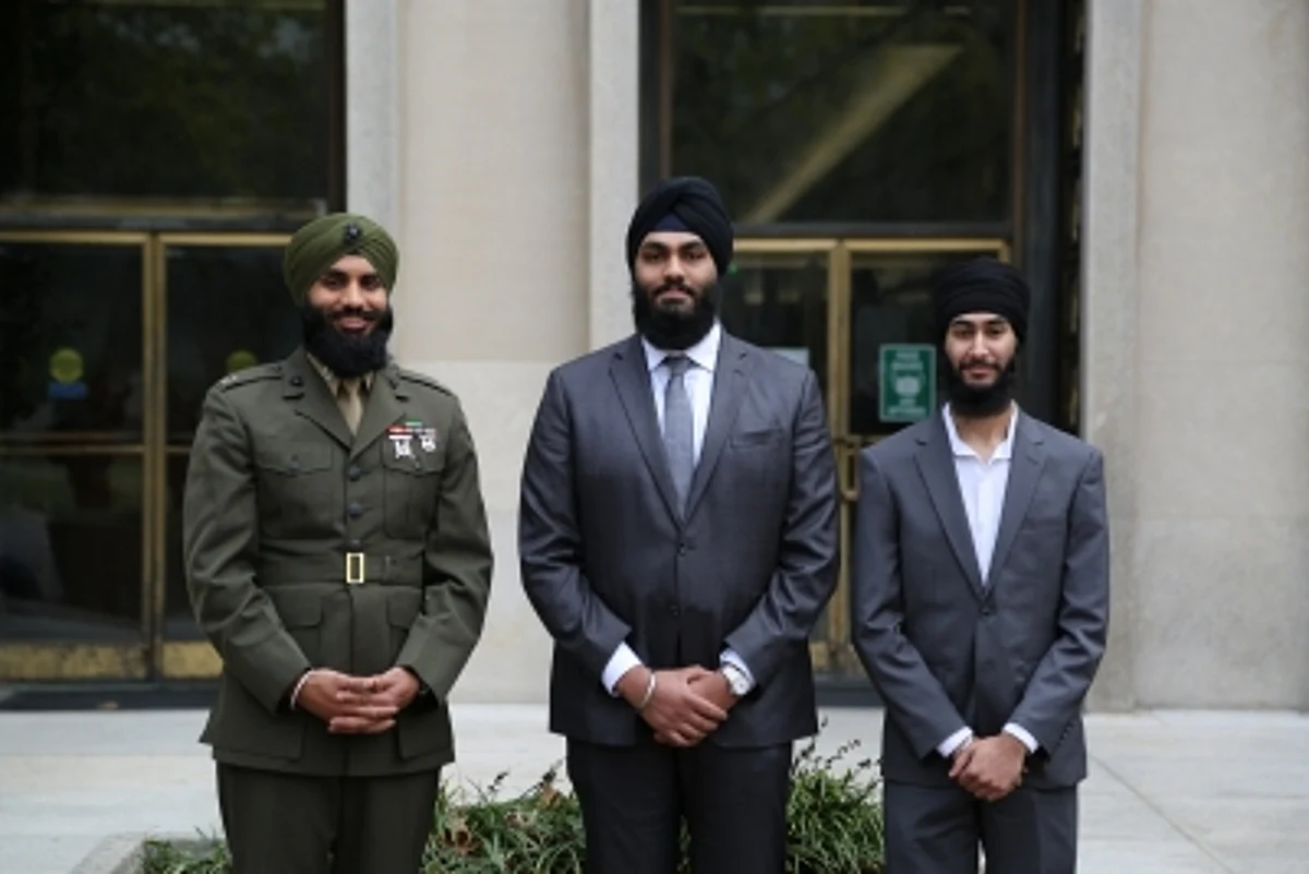 Sikhs in US Marines can now keep beard, wear turban. (IANS)