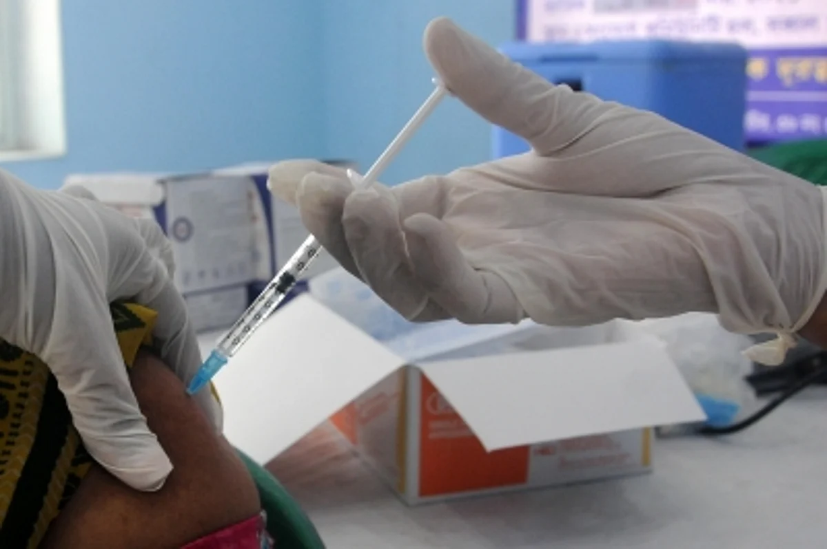 Bharat Biotech's needle-free intranasal Covid vaccine for booster dose. (IANS)