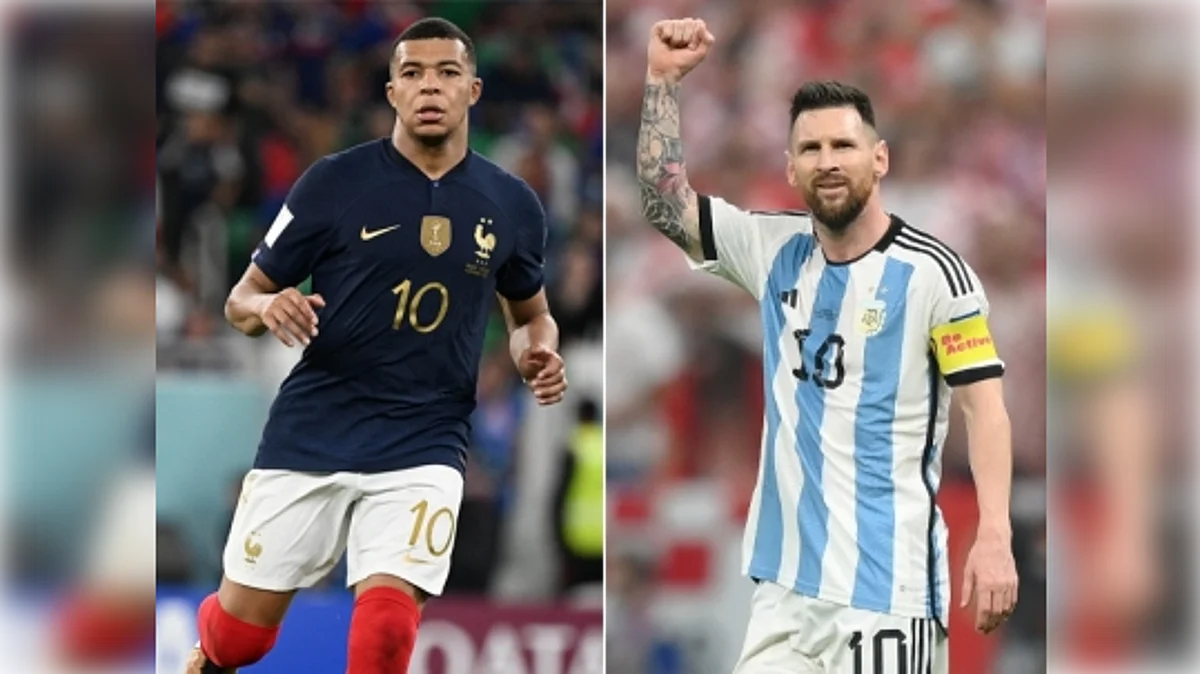 Football fever is all set to hit a crescendo on Sunday when people from across the globe will have their eyes glued to their television screens to see whether Messi has the last hurrah, or Kylian Mbappe spoils his swan song in World Cup by helping France become only the second country after Brazil to defend the coveted title. (File Photo- IANS)