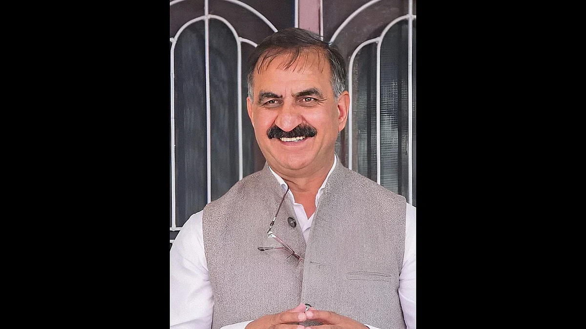 Sukhvinder Singh Sukhu is the new CM of Himachal Pradesh. (Snjsharma- Wikimedia Commons)