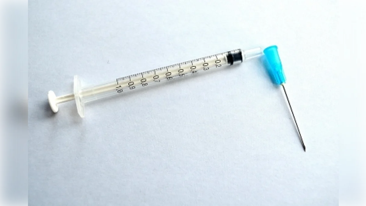 Tadepalli police arrested M. Charan after getting a complaint lodged by his wife that he injected HIV-infected blood to her with the help of a quack.