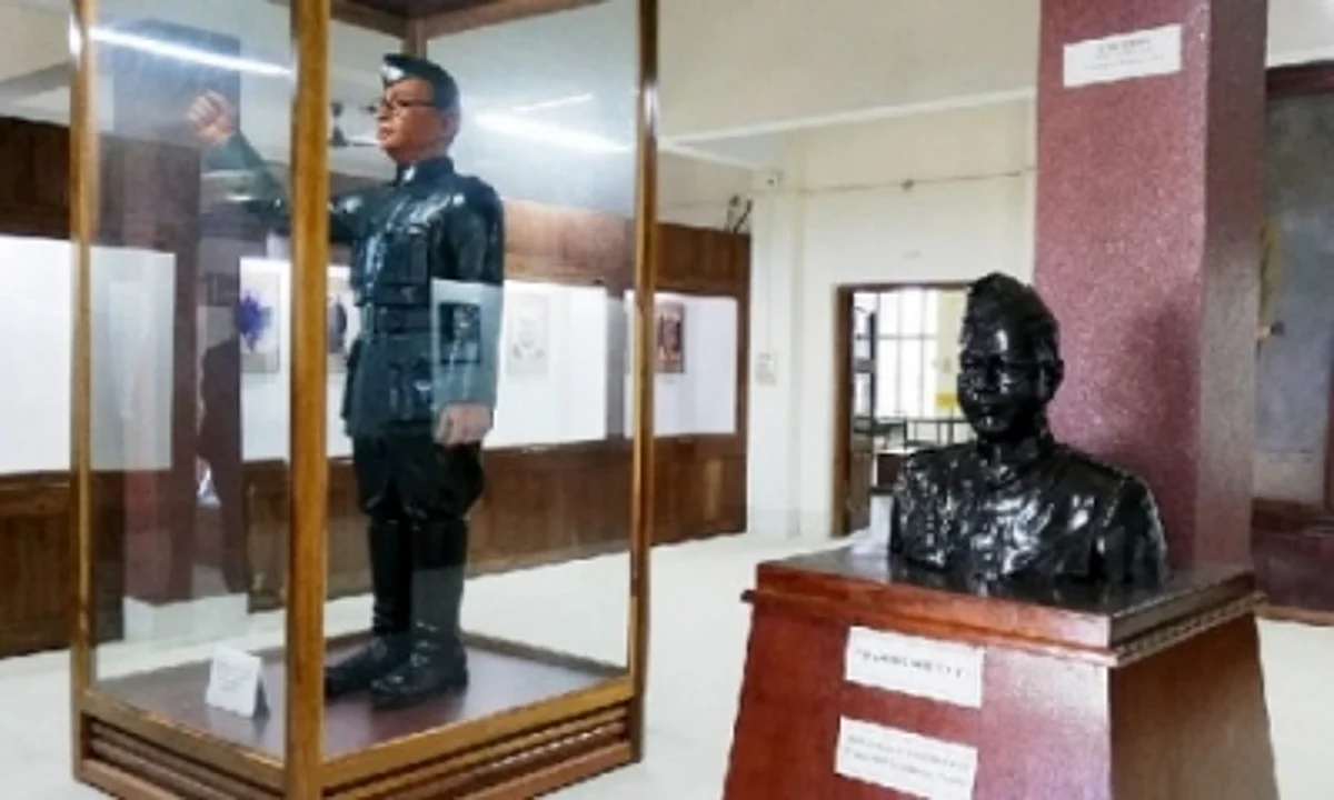 The INA Museum in Moirang, inaugurated on September 23, 1969, has a collection of priceless letters, invaluable photographs, badges of ranks and other war memorabilia that reminds the visitors of the sacrifices made by the INA soldiers under the charismatic leadership of Subhas Chandra Bose. (IANS)