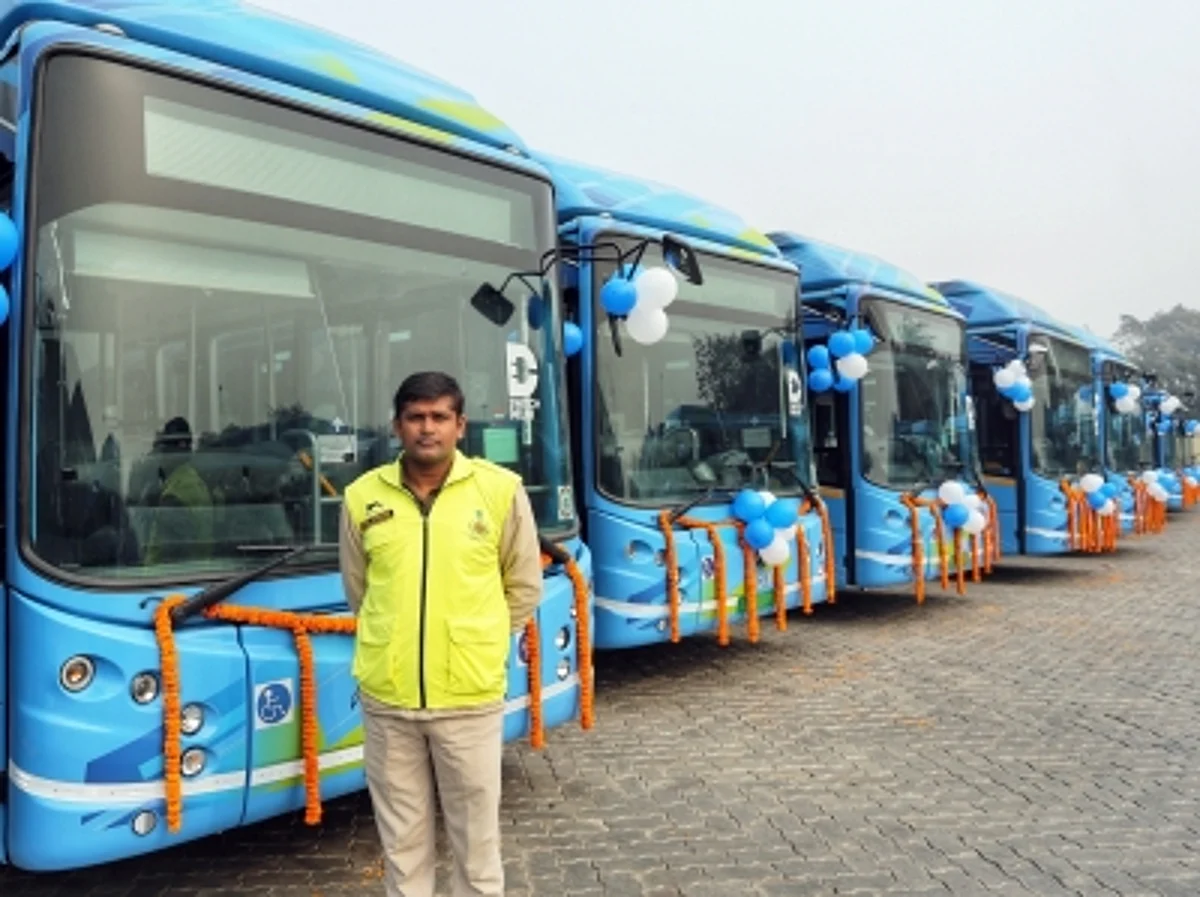 New Year 2023: Delhi gets 50 high-tech e-buses as a gift. (IANS)