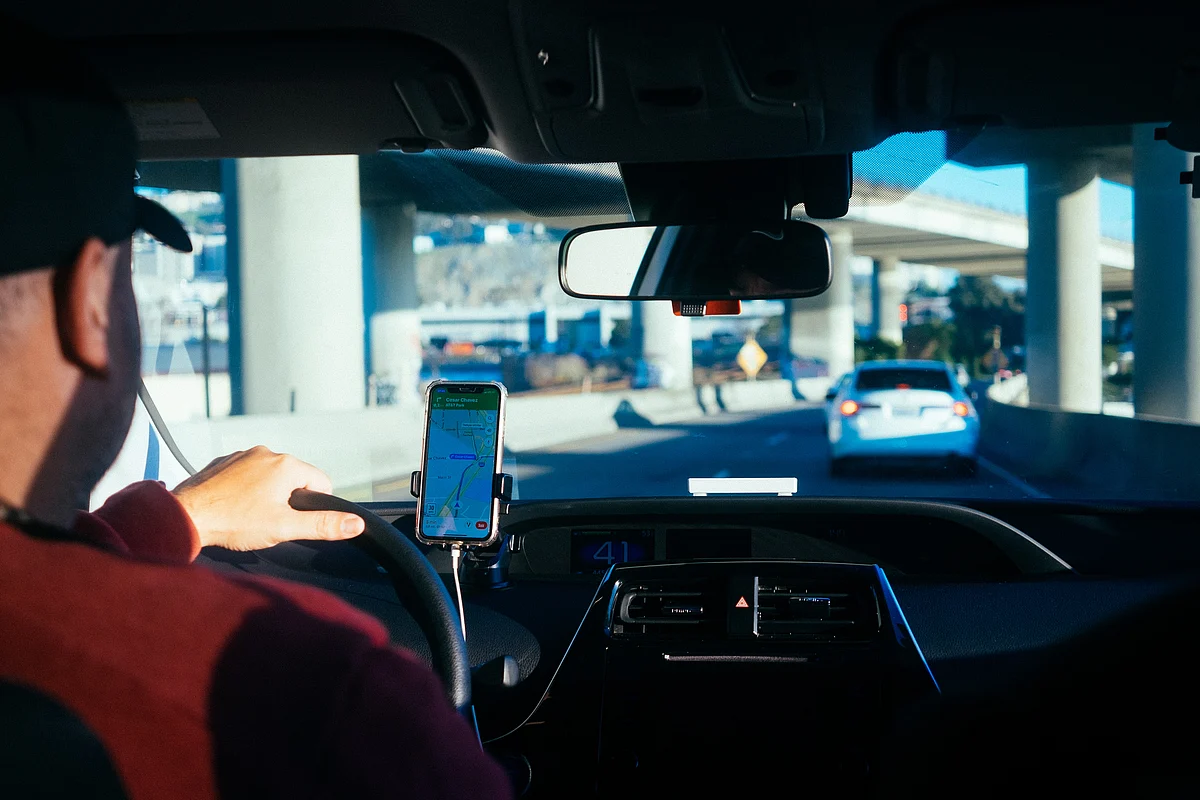 Look at a map or use a GPS device to familiarise yourself with the exits, rest areas, and other important landmarks along your route. (Unsplash)