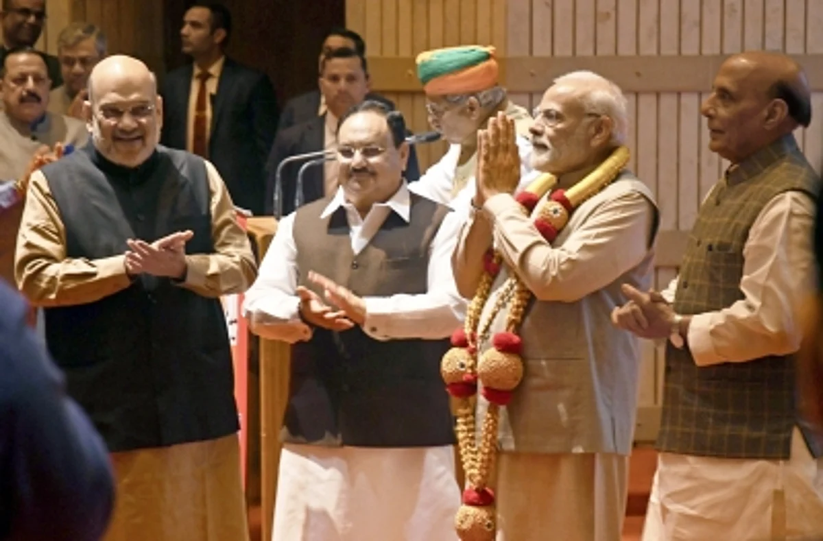 As BJP begins its 2024 countdown, major revamp on cards in party, govt. (IANS)