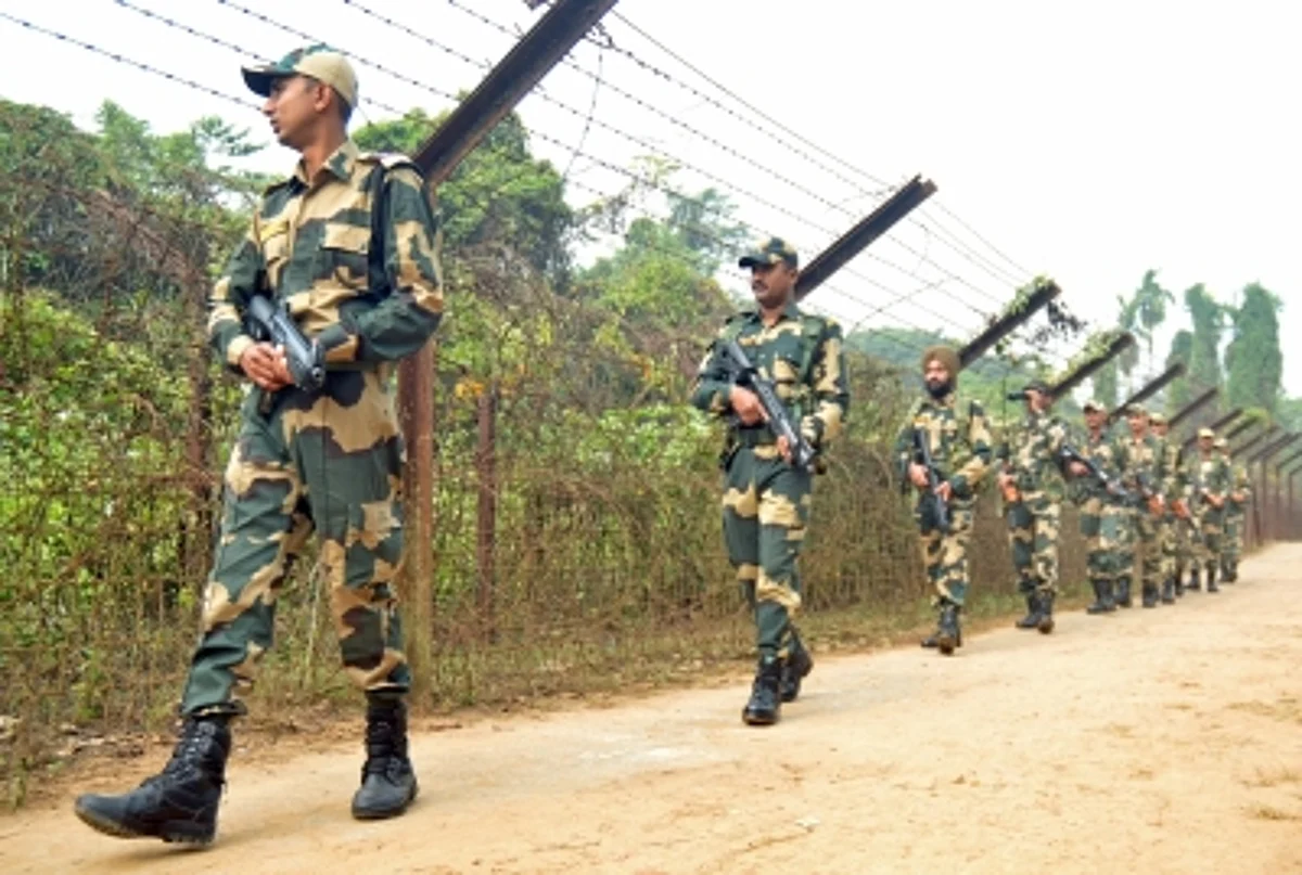 From shooting down Pak drones to action against Maoists, a busy 2022 for BSF. (IANS)