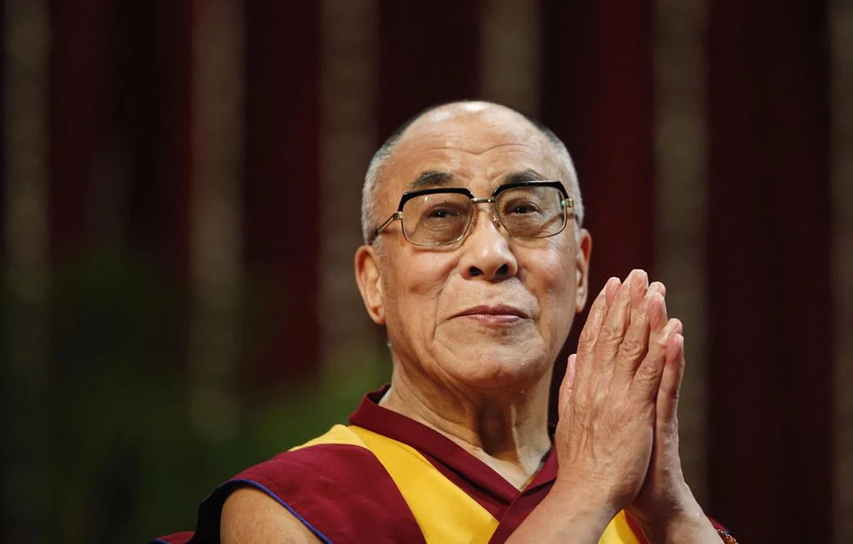 Tibetan spiritual leader Dalai Lama offers prayers for the victims of floods in Sri Lanka