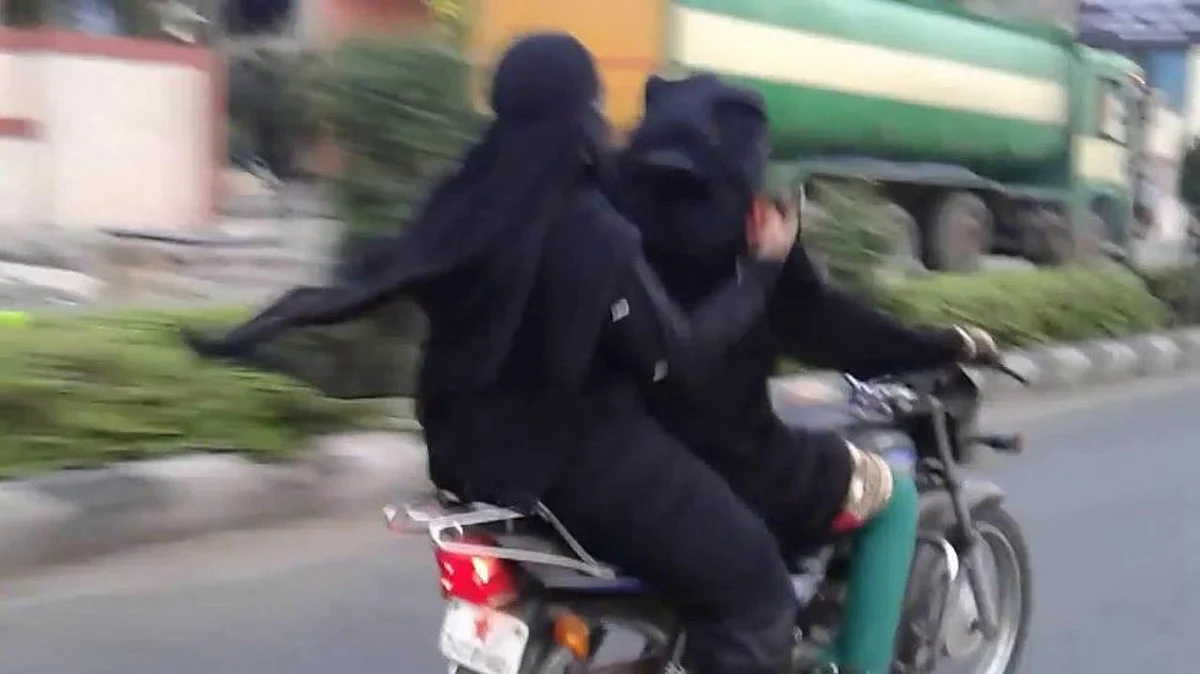 Women in Iran protest a legal ruling that forbids them to ride Bicycles in Public