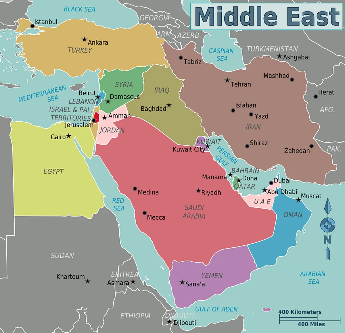 Middle East situation like India before Independence