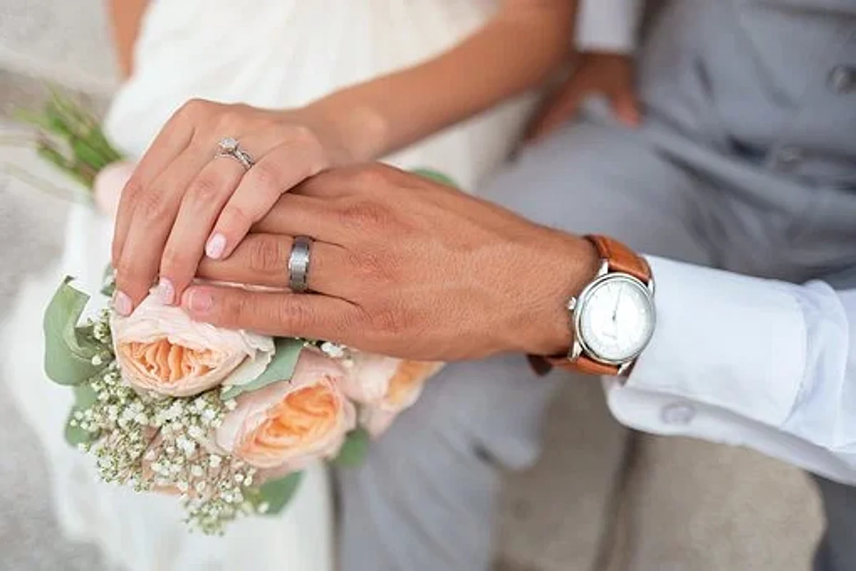 When you wear a wedding ring, you tell the world that you have found your mate