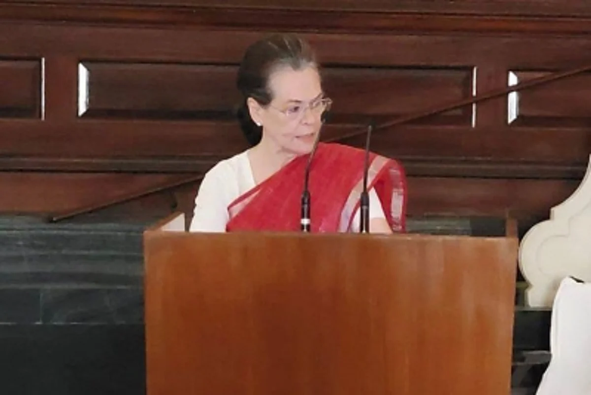 Revival of Cong is essential for democracy: Sonia. (IANS)