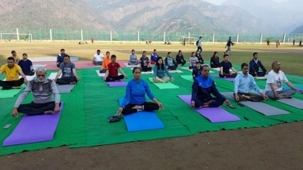 अंतर्राष्ट्रीय योग दिवस।