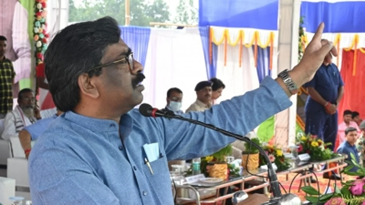 हेमंत सोरेन ने भाजपा सरकार पर साधा निशाना, कहा एजेंसियों का हो रहा दुरुपयोग