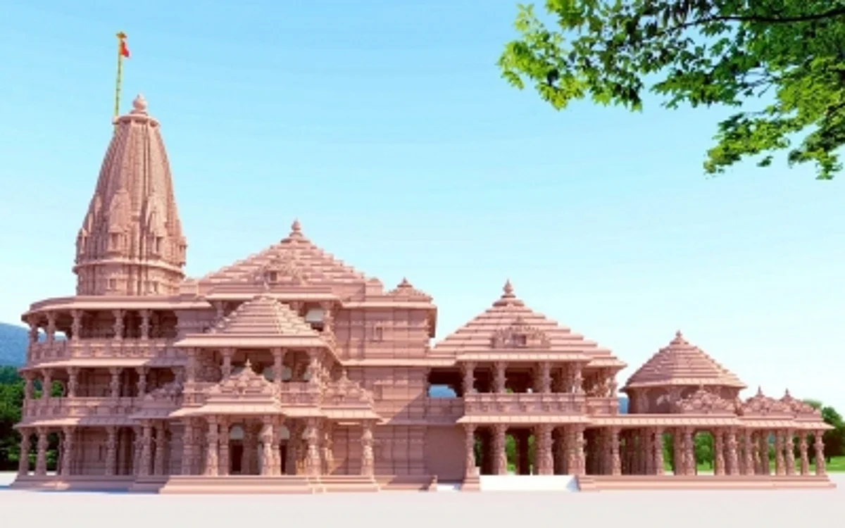 1 जनवरी 2024 तक तैयार हो जायेगा राम मंदिर राम मंदिर (IANS)