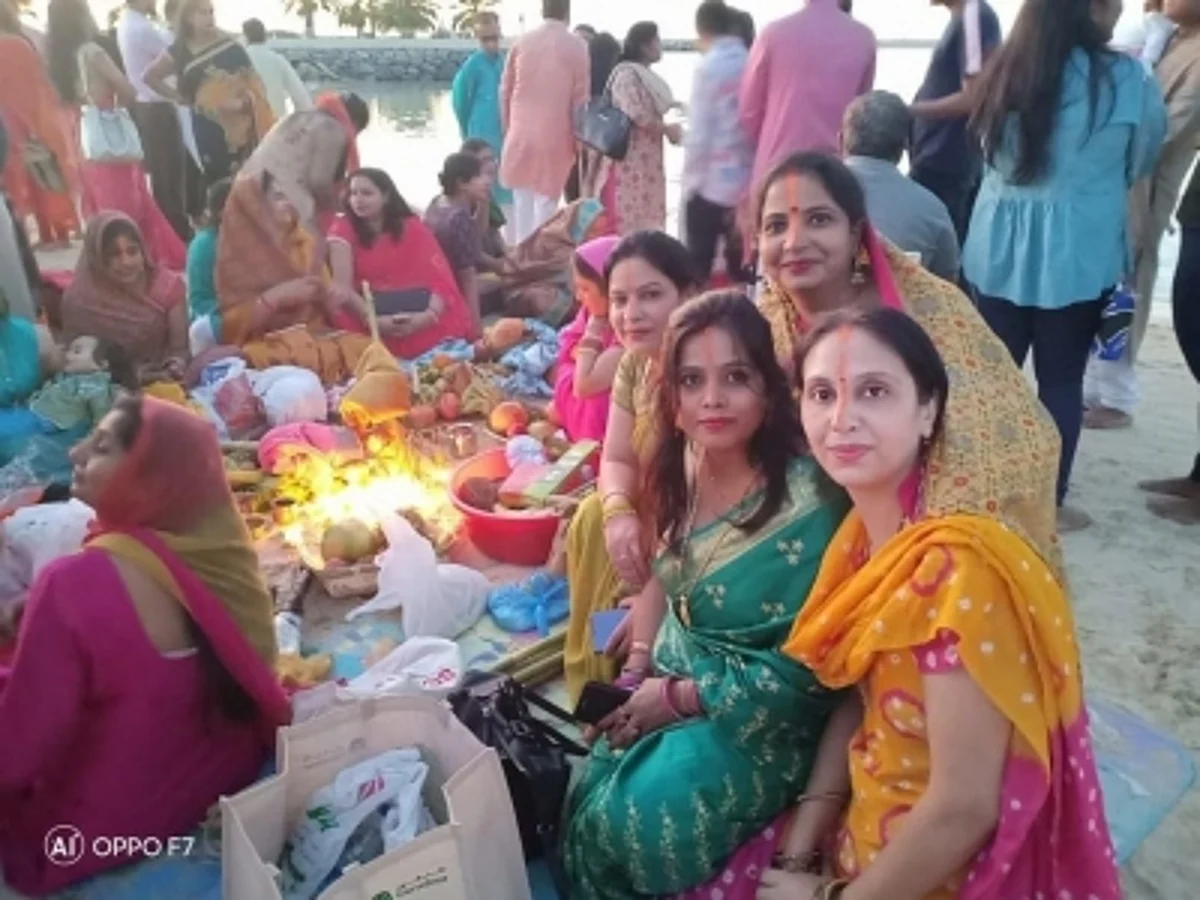 यूएई में छठ पूजा
