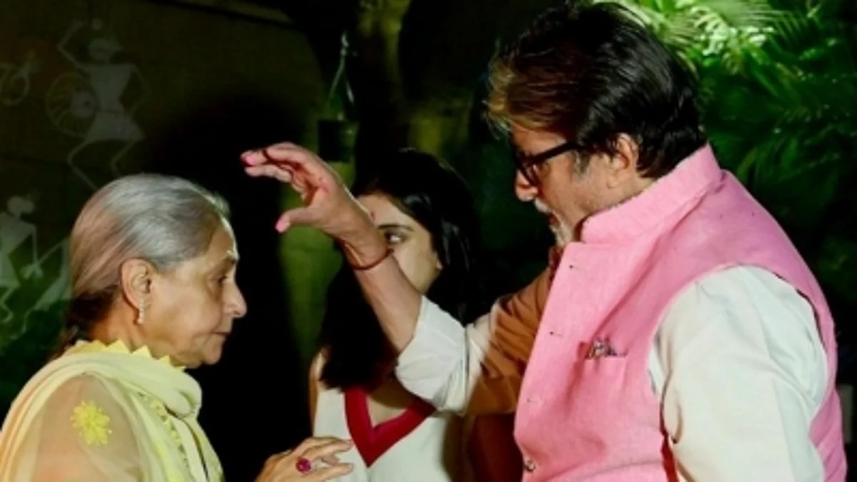 जया बच्चन और अमिताभ बच्चन