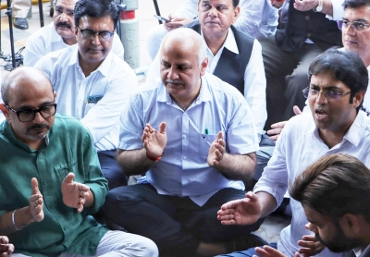 दिल्ली के उपमुख्यमंत्री मनीष सिसोदिया