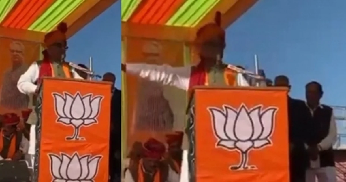 ओम माथुर का एक कथित वीडियो वायरल, प्रधानमंत्री नरेंद्र मोदी को चुनौती देते नजर आ रहे हैं नेता