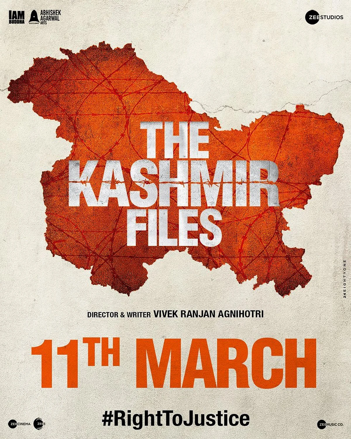 विवेक अग्निहोत्री की विवादित फिल्म द कश्मीर फाइल्स का पहला ट्रेलर आउट हो गया है। (साभार-Vivek Agnihotri/Twitter)