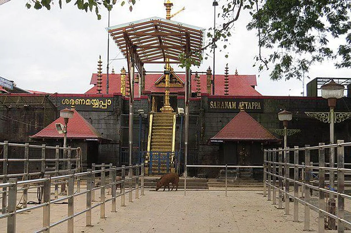 सबरीमाला मंदिर का नया सीजन सोमवार यानी आज से शुरू। (Wikimedia Commons)