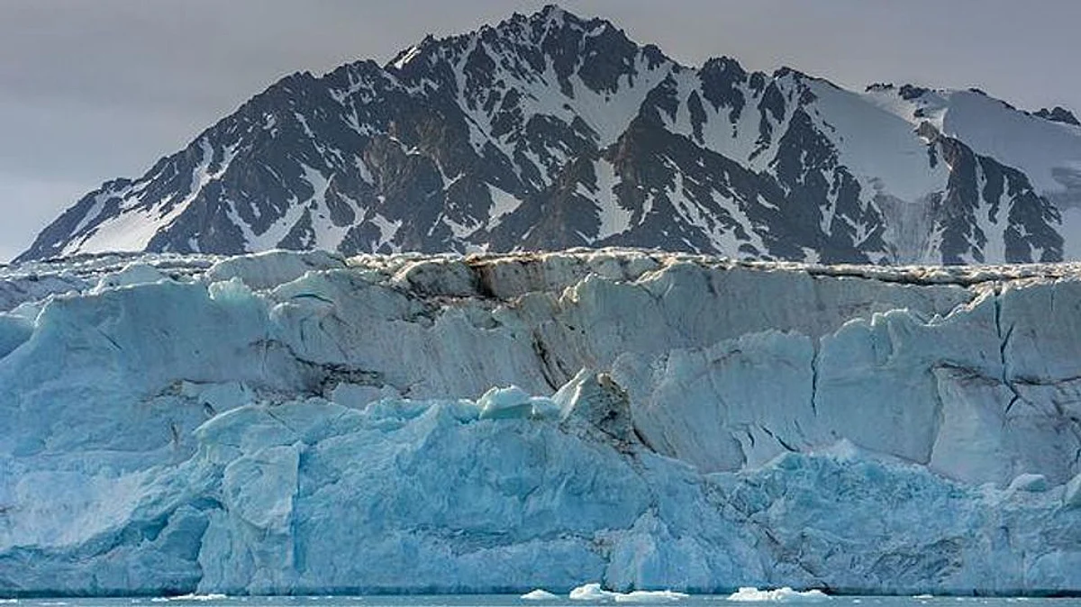 जलवायु परिवर्तन तेज़ी से हिमालय ग्लेशियरों (Glaciers) को निगलता जा रहा है। (Wikimedia Commons)
