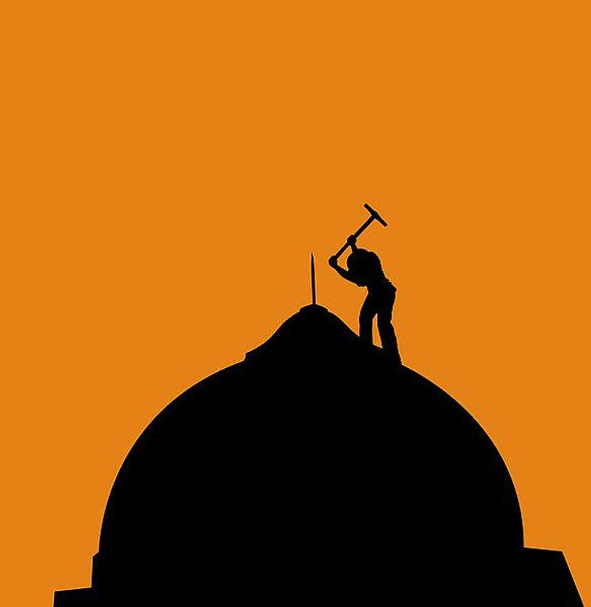 बाबरी विध्वंस की बरसी पर पी.एफ.आई का विवादास्पद पोस्टर