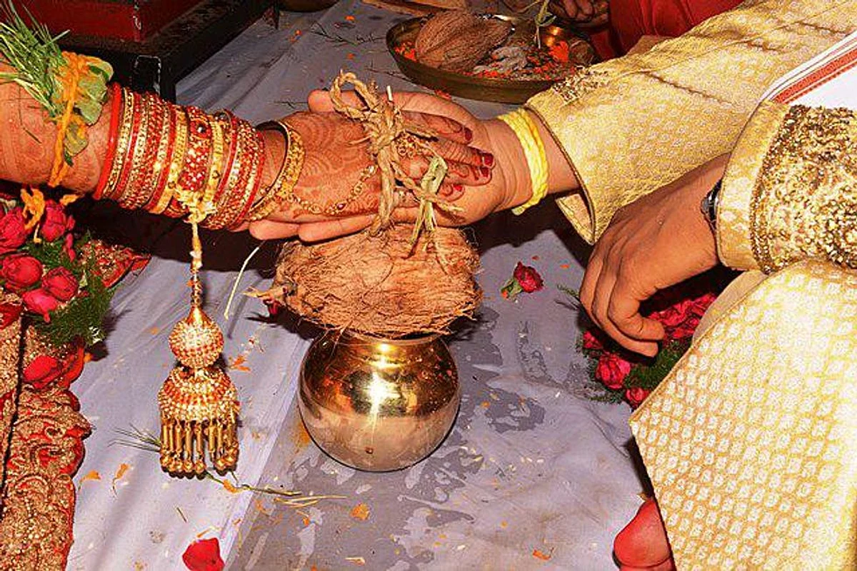 महिलाओं के लिए विवाह की न्यूनतम आयु 18 से बढ़ाकर 21 करने का प्रस्ताव है।(Wikimedia Commons)