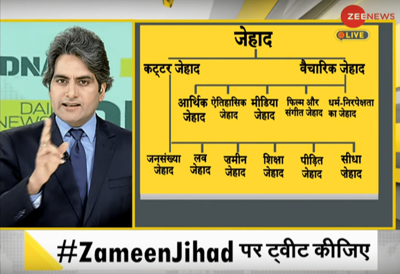 Bloodlust TV: Sudhir Chaudhary’s campaign of hate, powered by Sensodyne
