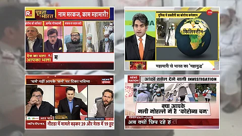 Coronavirus and Nizamuddin: TV news returns to bigotry with a bang